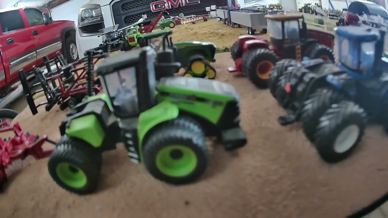 Showing all of the tractors that I have 