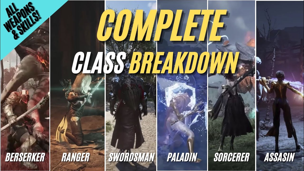 Chrono Odyssey &ndash; All 6 Classes Explained | Skills, Weapons, Roles & More!