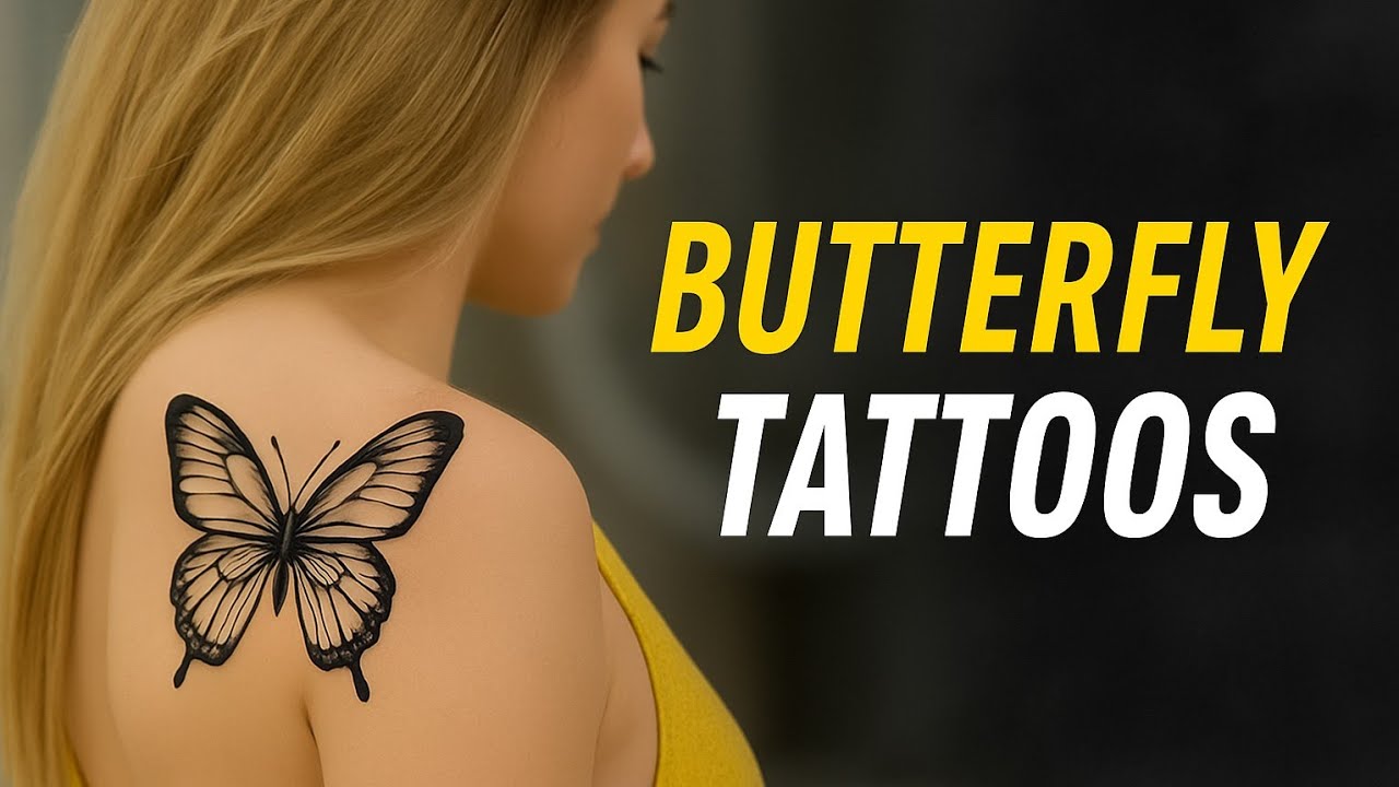 25+ Butterfly Tattoos for Girls | Elegant & Meaningful Ink Ideas