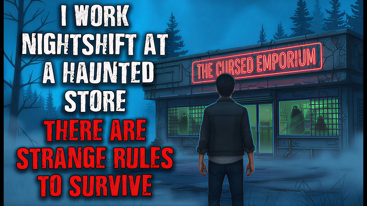 I WORK NIGHT SHIFT AT A HAUNTED STORE … Then the Rules You Will Alive