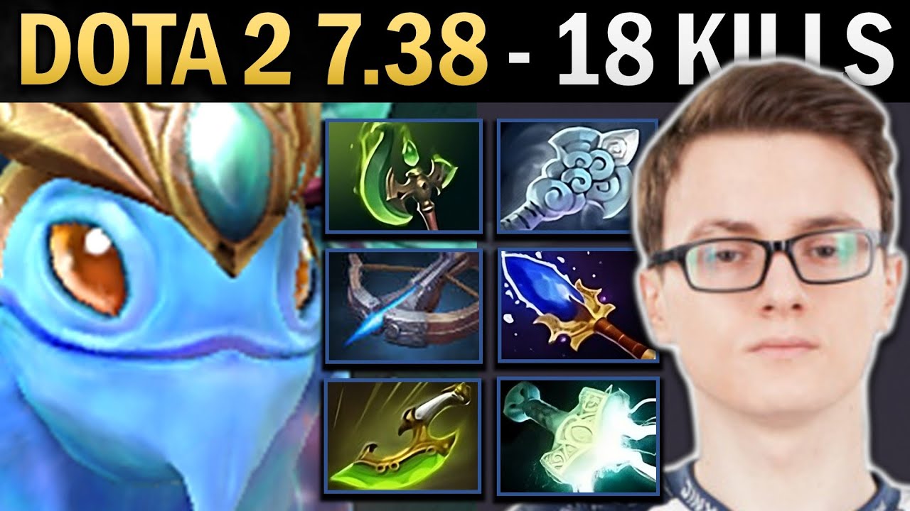 Puck Gameplay Miracle with 18 Kills and Crossbow - Dota 2 7.37