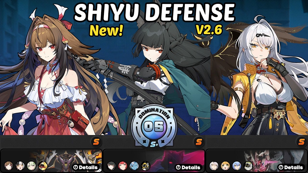 Ye Shunguang x Sunna & Miyabi & Yixuan | NEW Shiyu Defense S+ Rank | Zenless Zone Zero 2.6