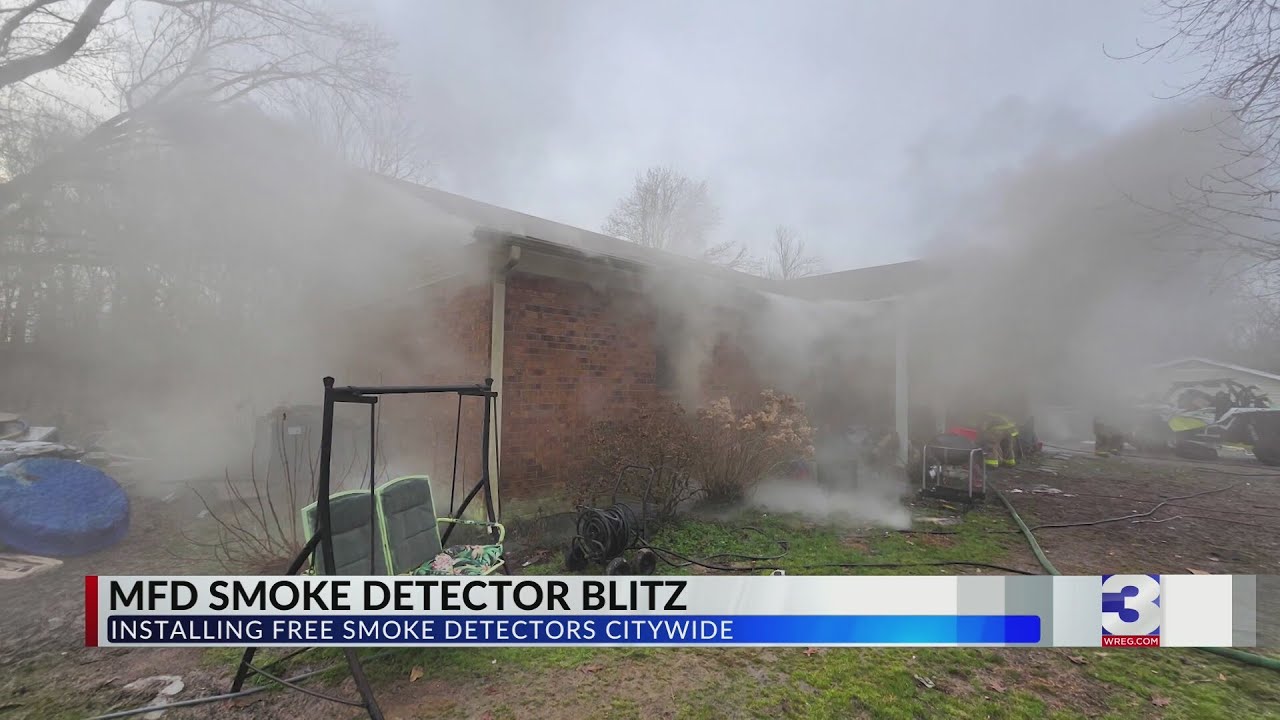 MFD installs free smoke detectors citywide to save lives