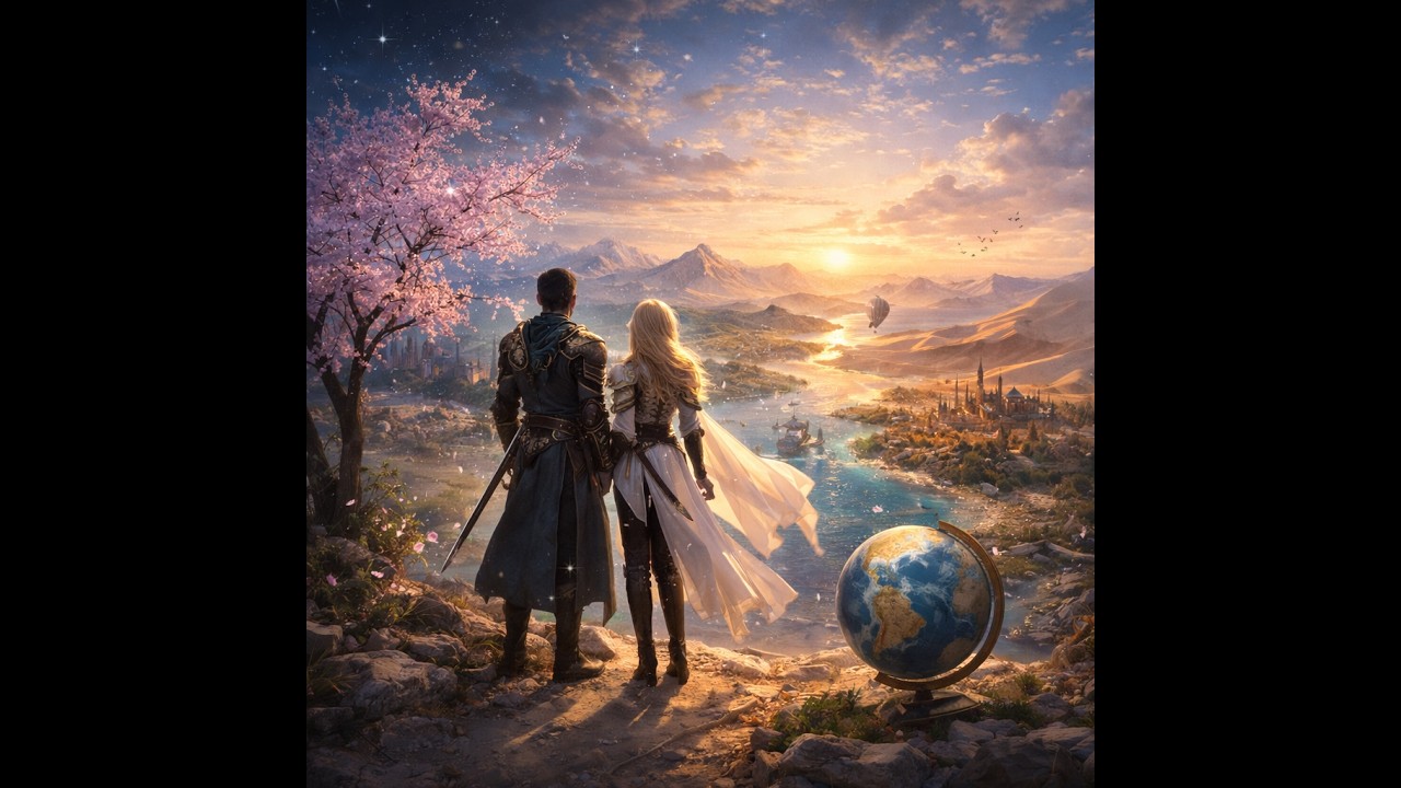 地球儀 - ayne #歌詞動画 #suno