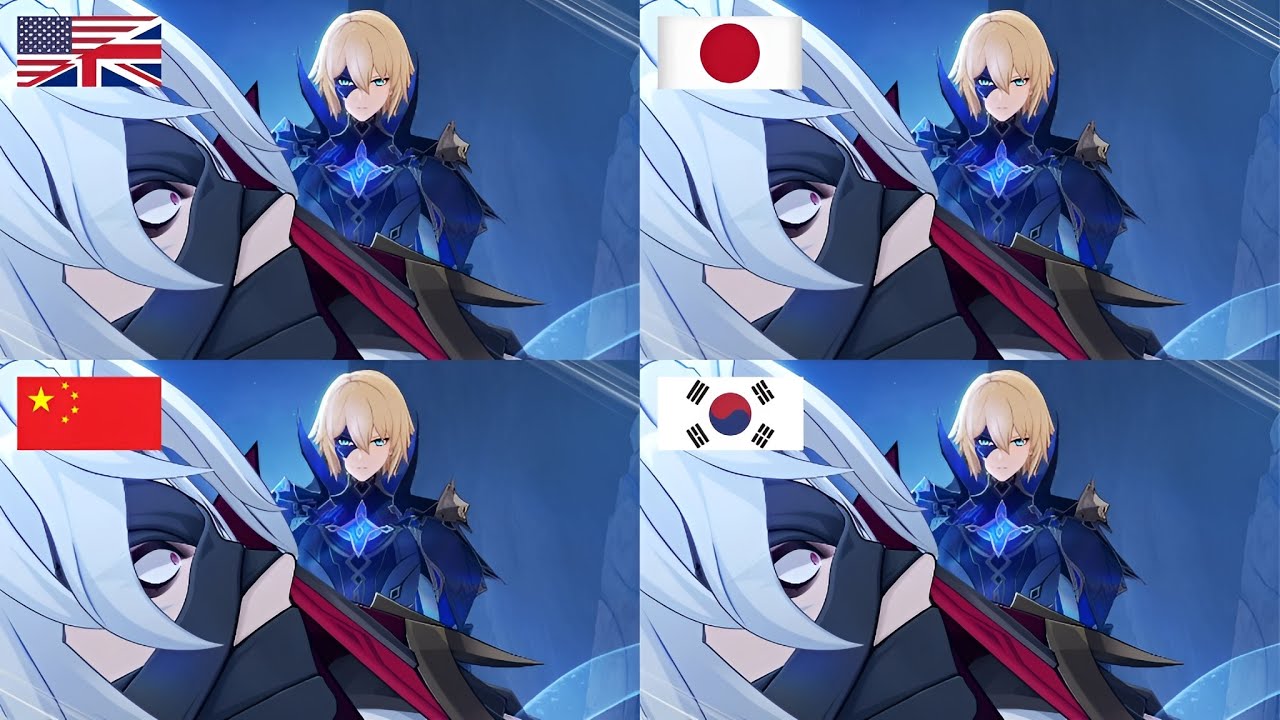 «Goodbye Rerir» Дайнслиф на 4 языках | Genshin Impact