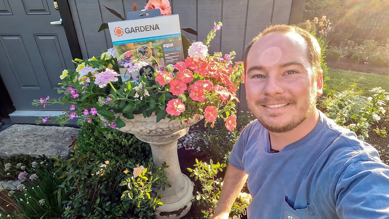 Water Your Garden Containers While On Vacation (Or Anytime!) | The Southerner's Northern Garden