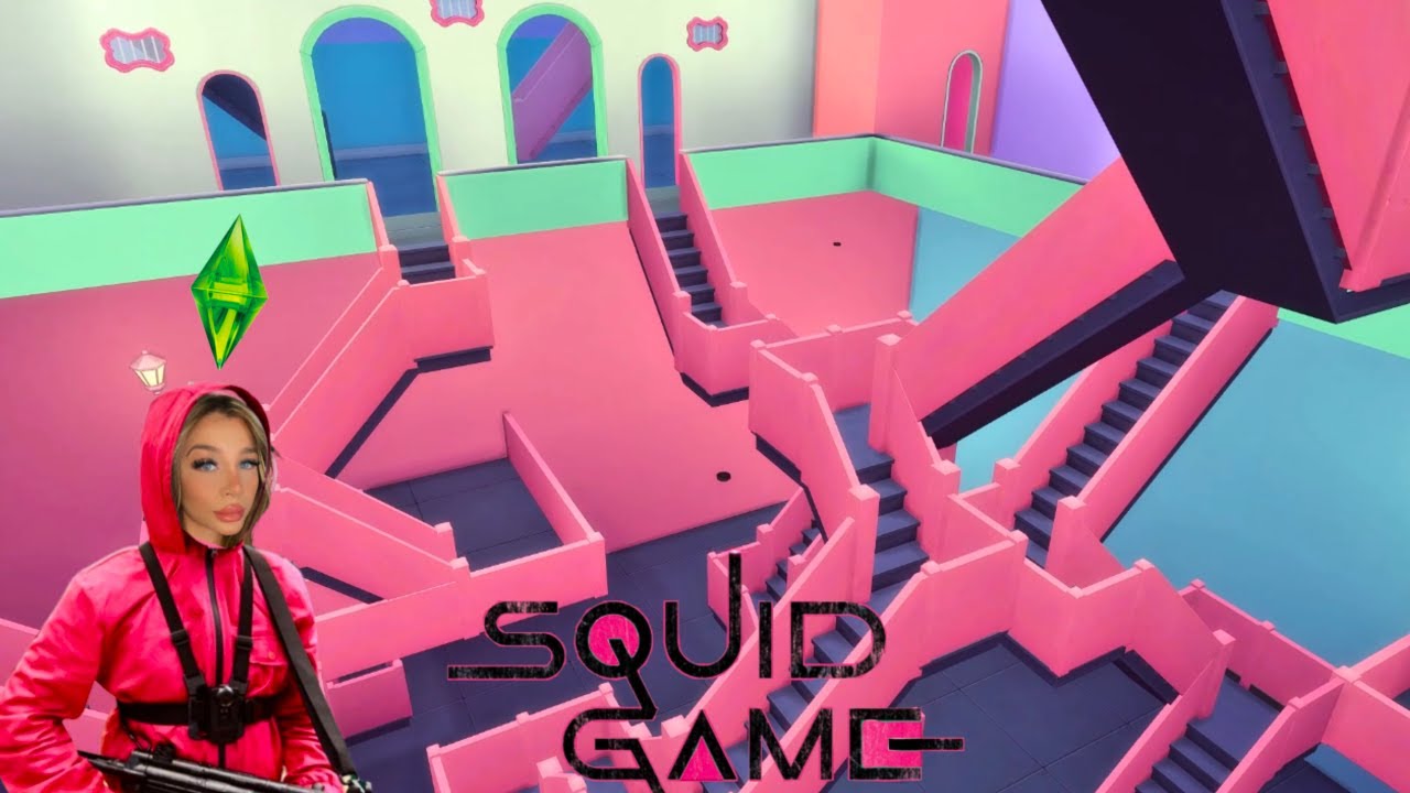 Building the SQUID GAME Secret Bunker in The Sims 4 | Part 6