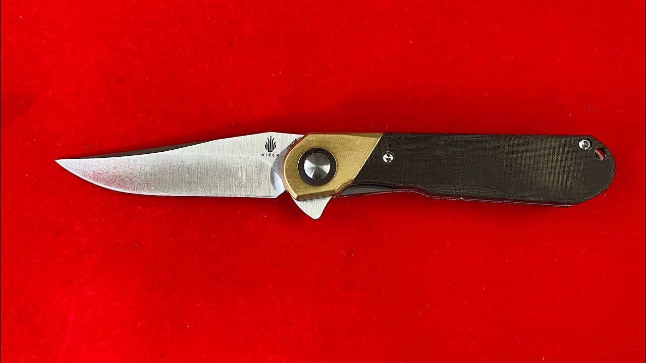 Petit couteau Kizer Comet : le petit &laquo;&nbsp;bad boy&nbsp;&raquo; 🧛🏻