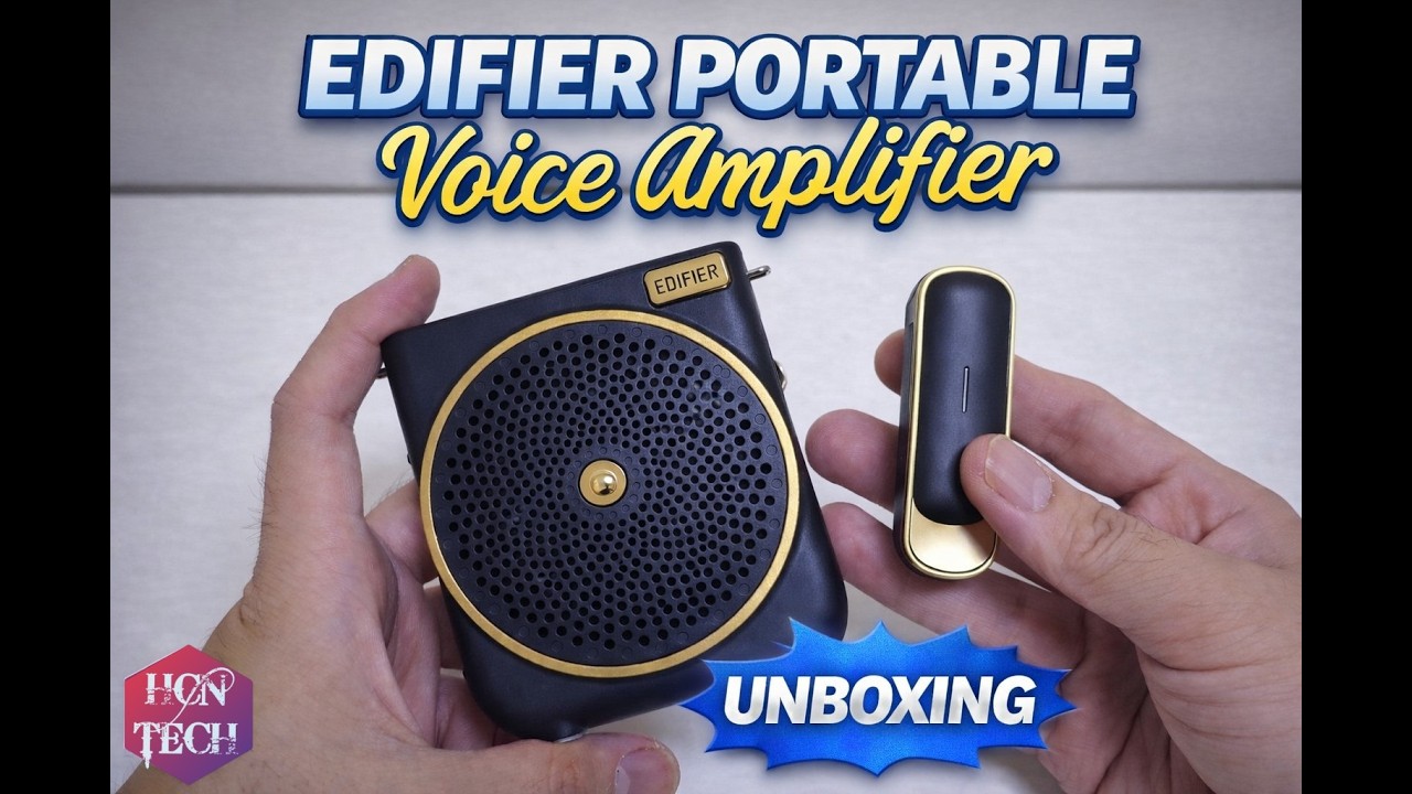 EDIFIER MF3 Portable Voice Amplifier (EDF180100) – Unboxing & First Impression