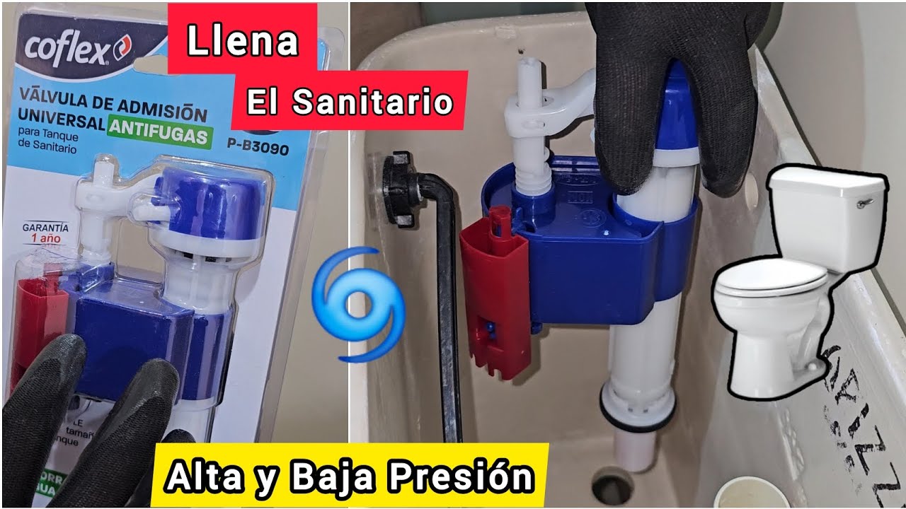 V&aacute;lvulas de llenado para el Sanitario 