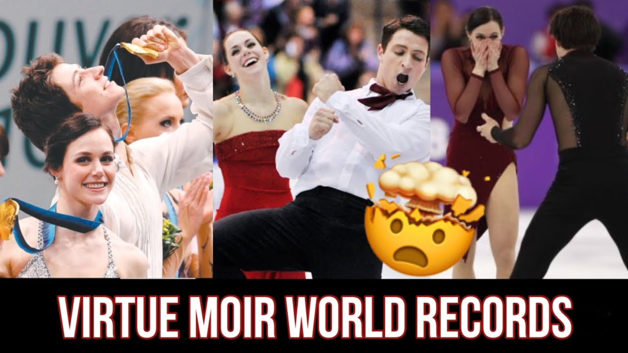 EVERY SINGLE WORLD RECORD SET BY TESSA VIRTUE AND SCOTT MOIR
