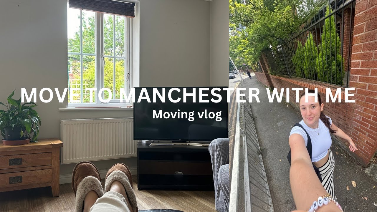 MOVE TO MANCHESTER WITH ME | house tour! (part 1)