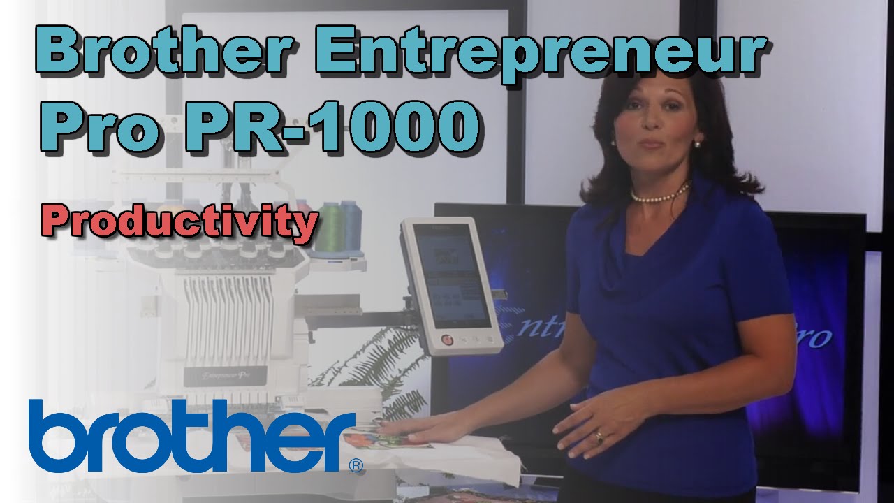 Brother Entrepreneur Pro PR-1000 | Productivity Overview