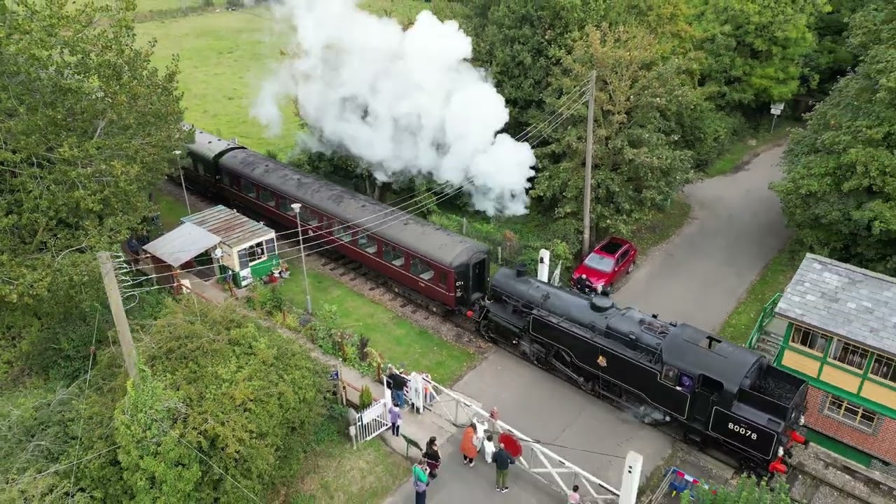 Mid Norfolk Railway Drone Footage