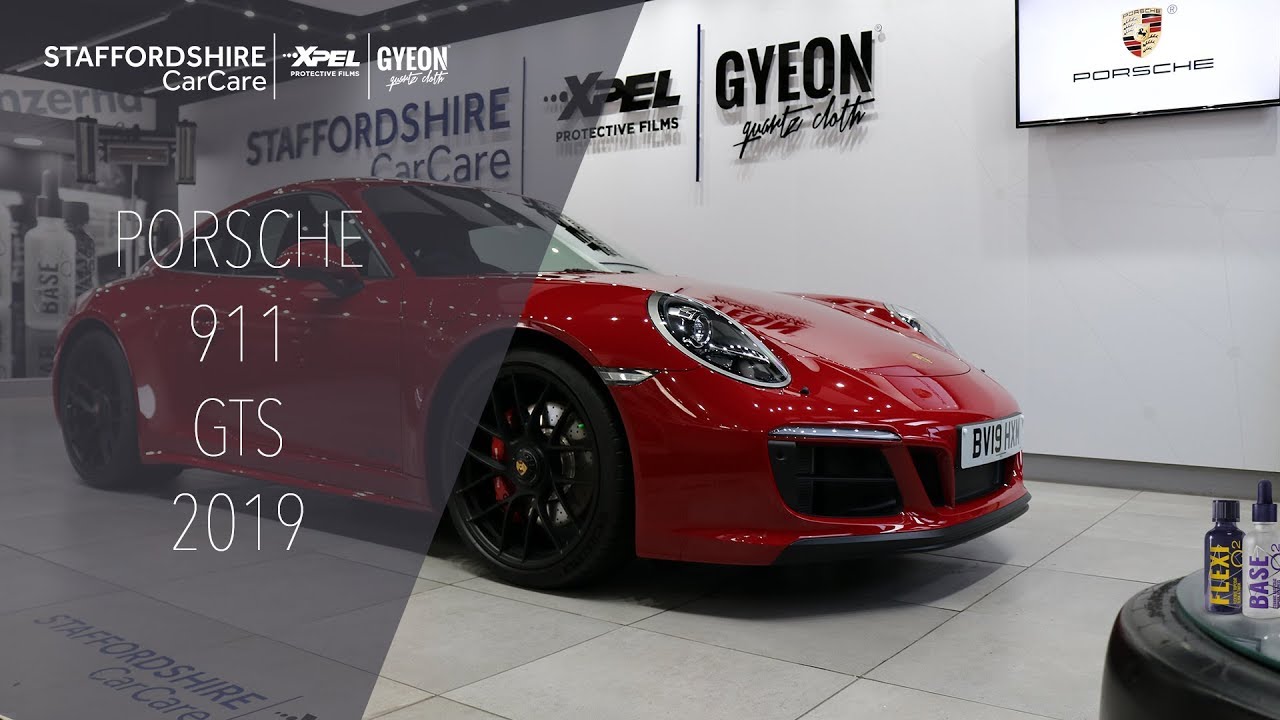 The New 2019 Porsche 911 GTS 4k | Staffordshire Car Care Detailing | Xpel | Gyeon Quartz