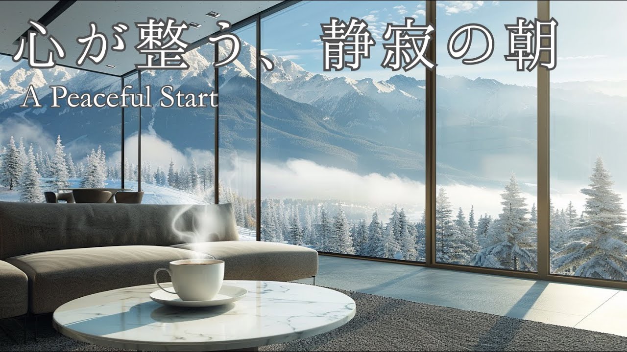 【朝カフェBGM】心が整う、静寂の朝。最高の1日を始めるピアノソロ｜A Peaceful Start - Relaxing Morning Piano Music