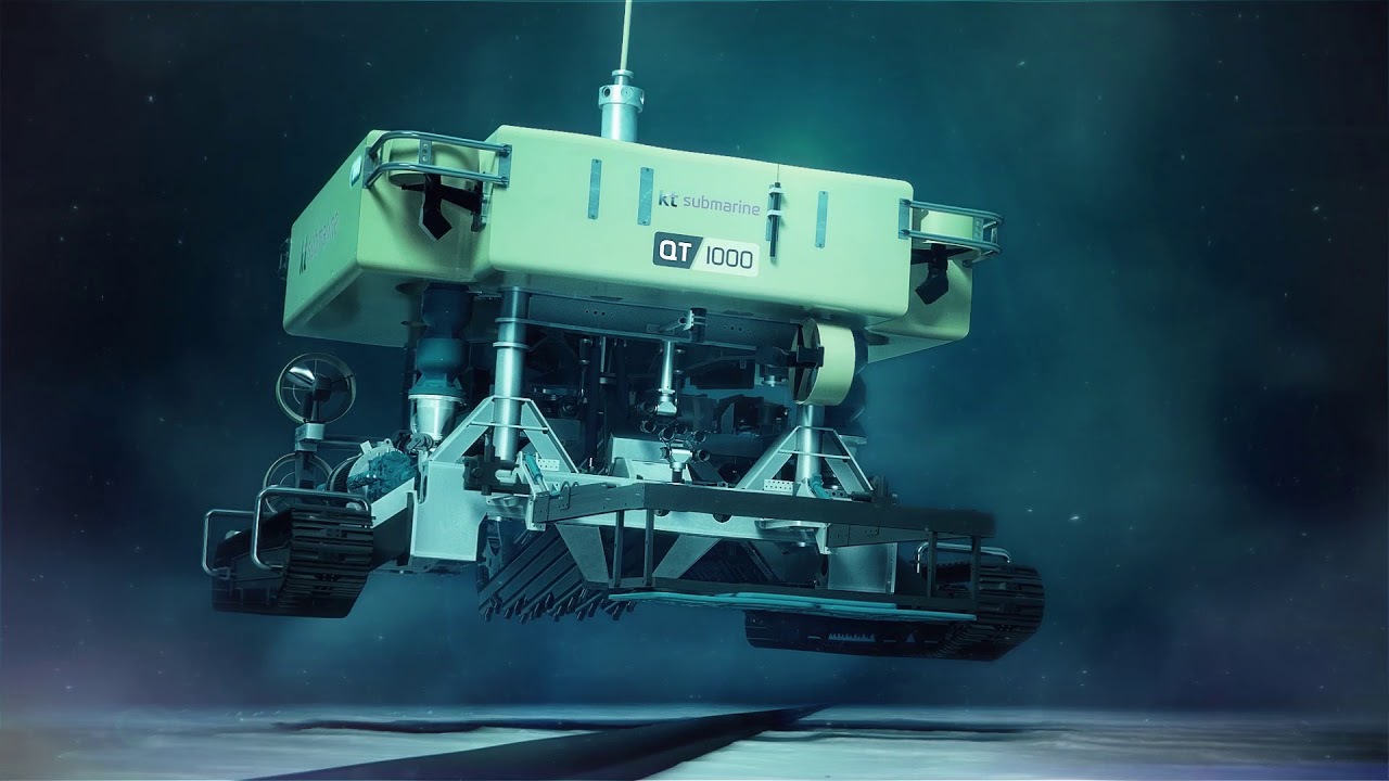 KTS Submarine QT1000 - Subsea Animation