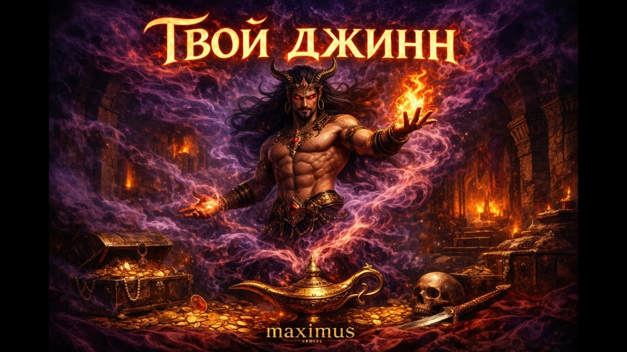 Твой джинн — The Dark Power of Desire | Dark techno Visual by maximus