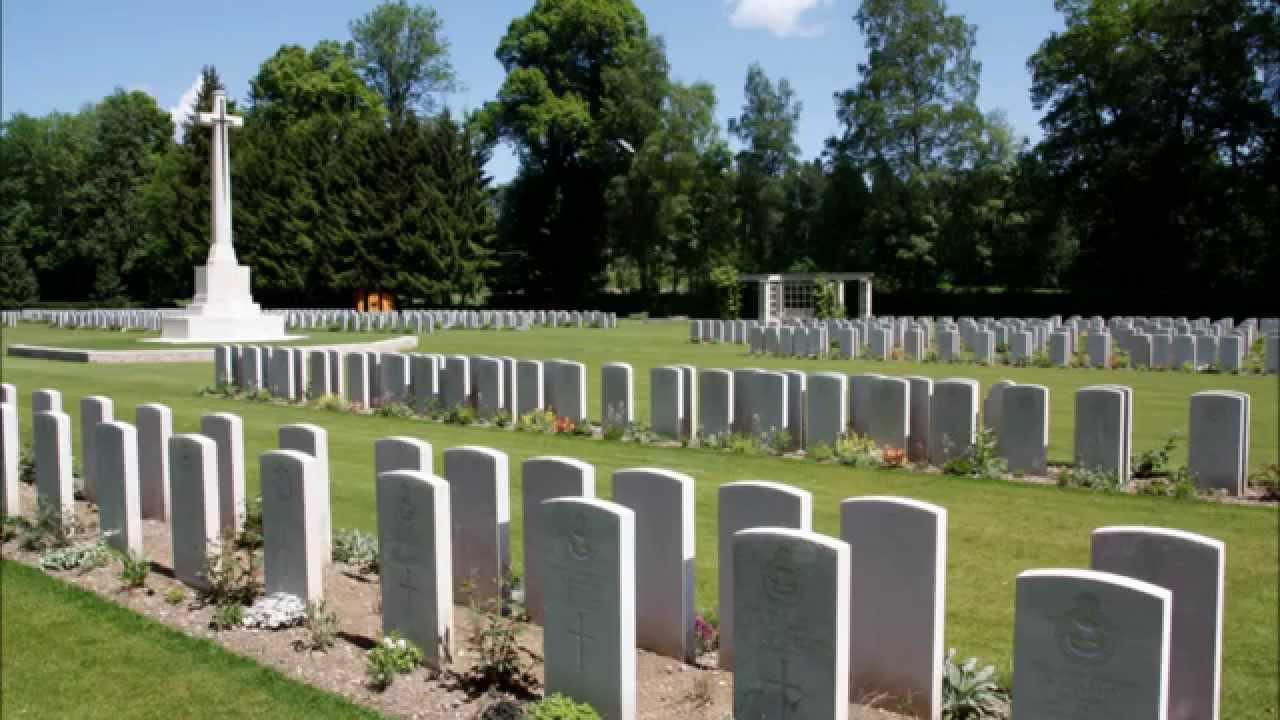 War Cemetery Durnbach in Bavaria - 1939 - 1945