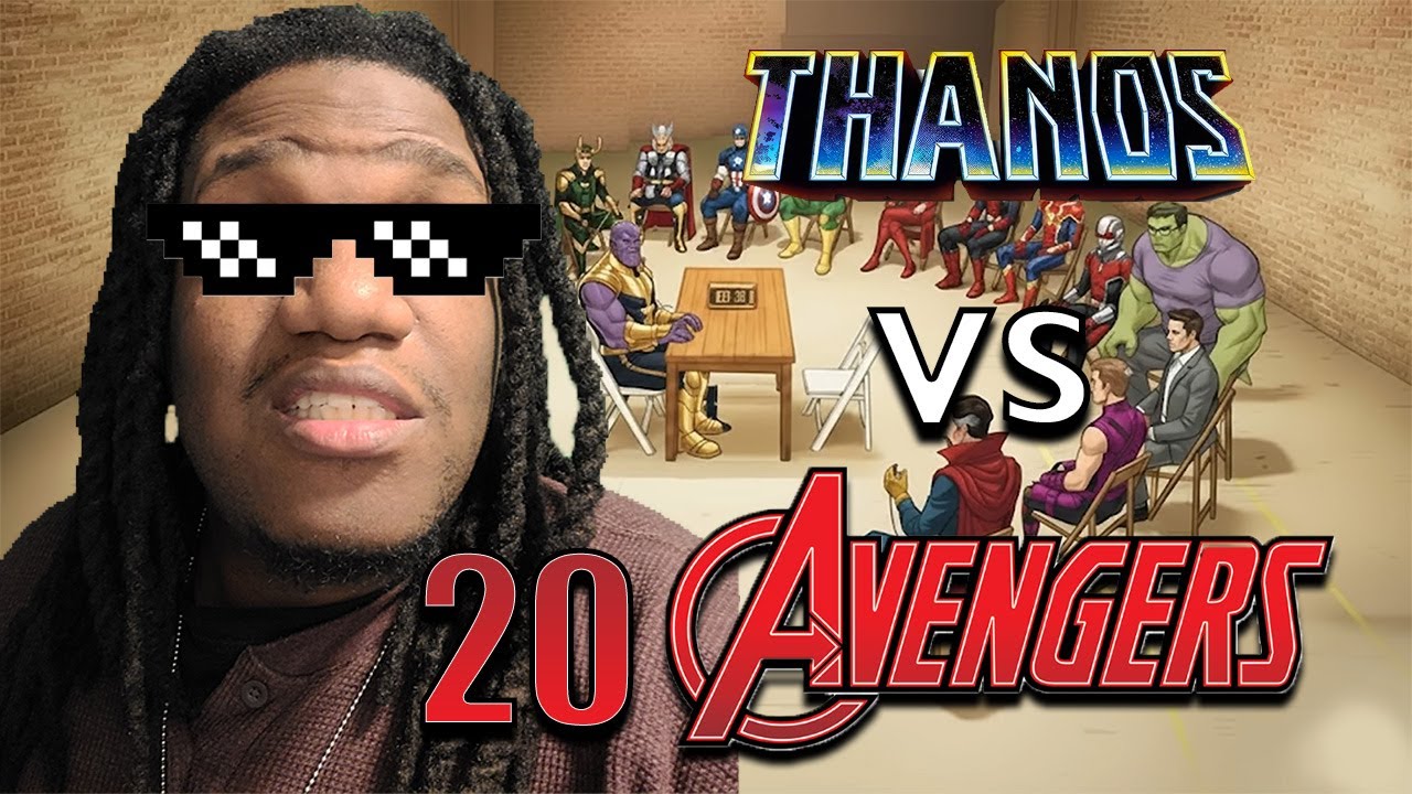 THANOS PLEADS HIS CASE!!! #thanos  vs 20 #avengers