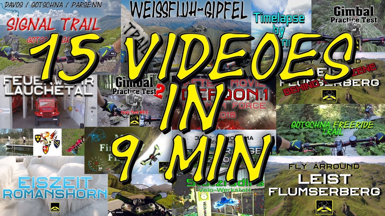 My Rewind 2018 | Rückblick | MTB | Drone | FPV | Challenge