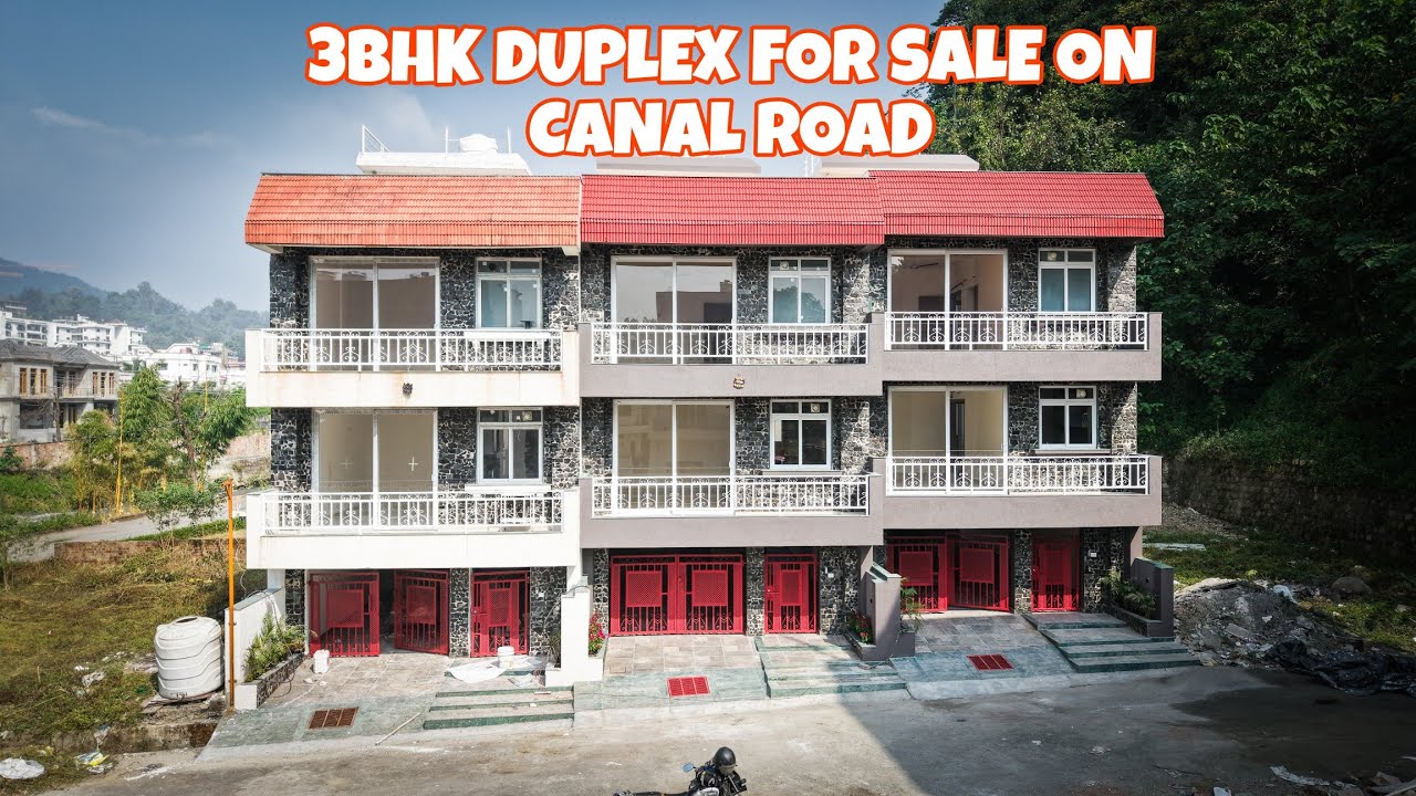LUXURY 3BHK DUPLEX FOR SALE ON CANAL ROAD DEHRADUN (GATED SOCIETY) #DEHRADUN #houseindehradun 