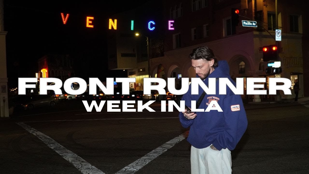 FRONT RUNNER - Episode 5: LA fashion sourcing, shopping, running the streets of Los Angeles