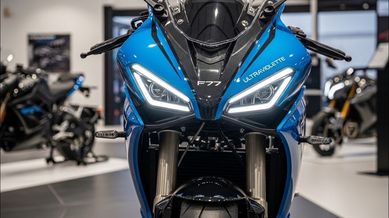 Ultraviolette F77 Electric Superbike ⚡ 300KM Range & Crazy Acceleration!