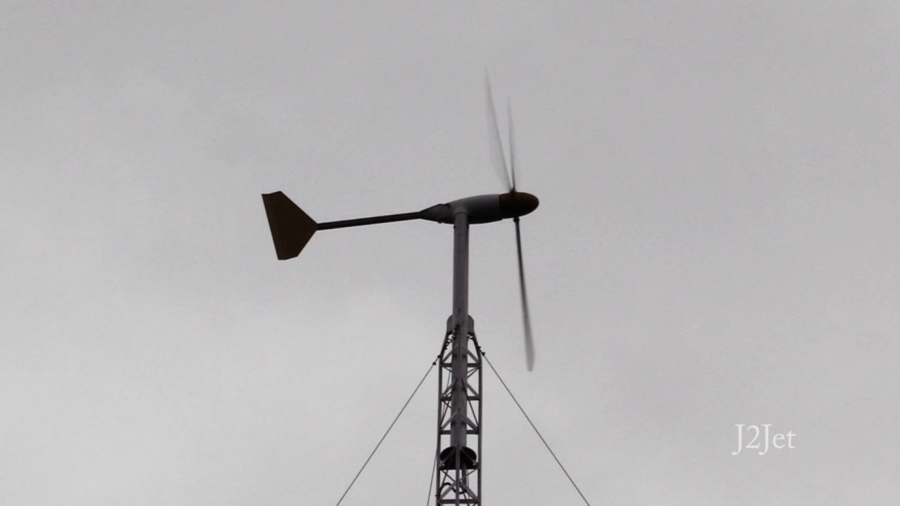 Small Wind Turbine, High Wind, Side-Face Governor