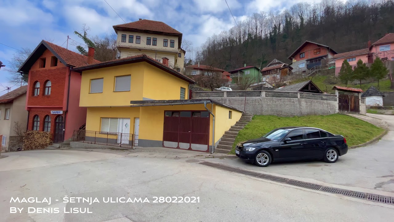 Maglaj - šetnja ulicama 28022021 4K