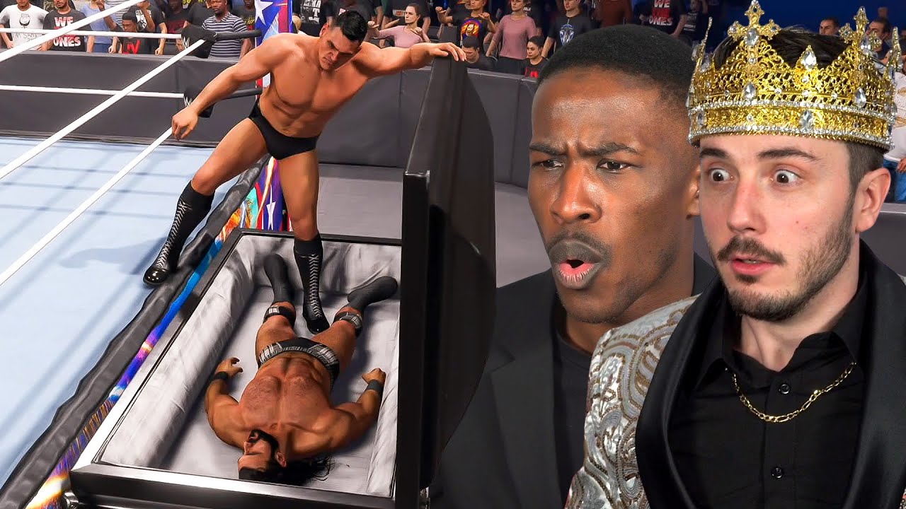 I Played BDE in a WWE 2K24 Casket Match!