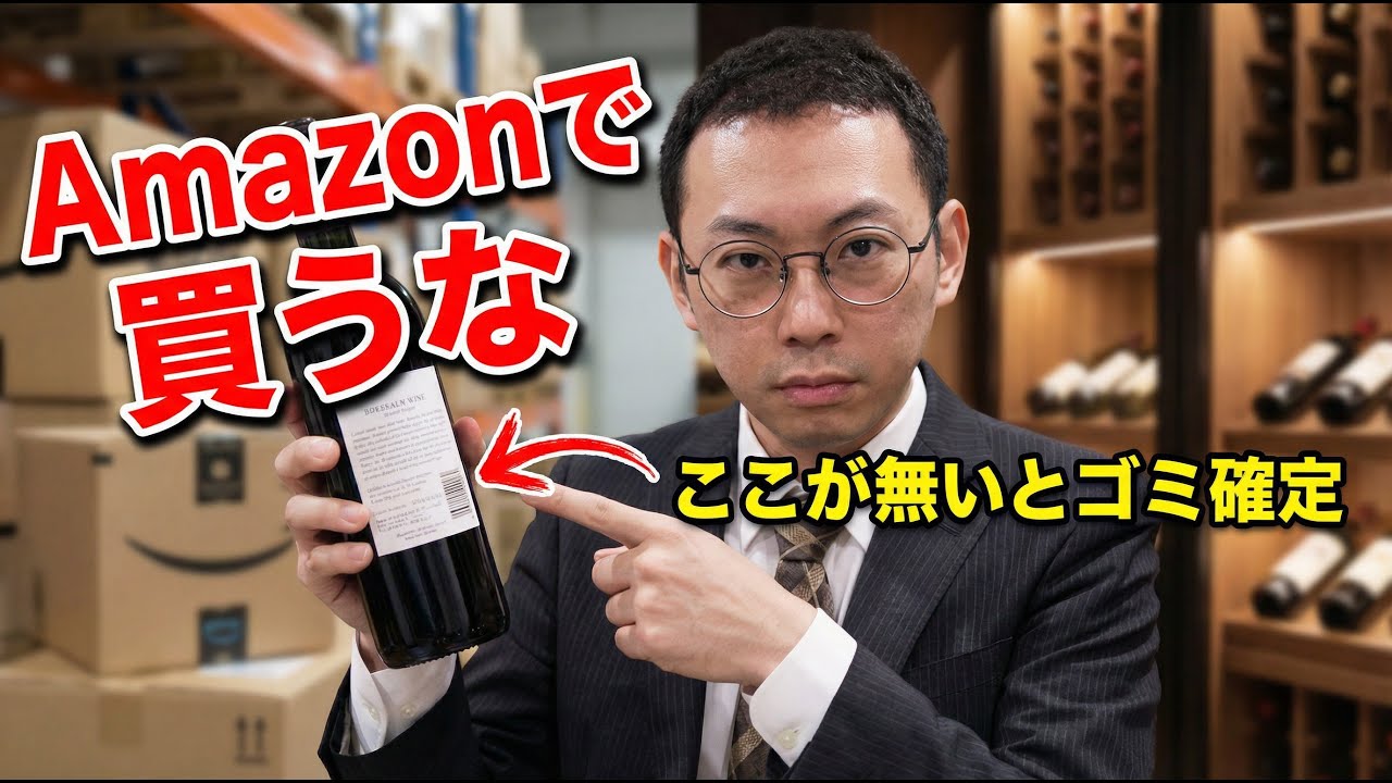 【警告】Amazonで高級ワインを買うな。9割が損する「3つの落とし穴」を暴露します