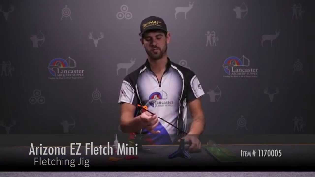 Arizona EZ Fletch Mini Fletching Jig Review at LancasterArchery.com