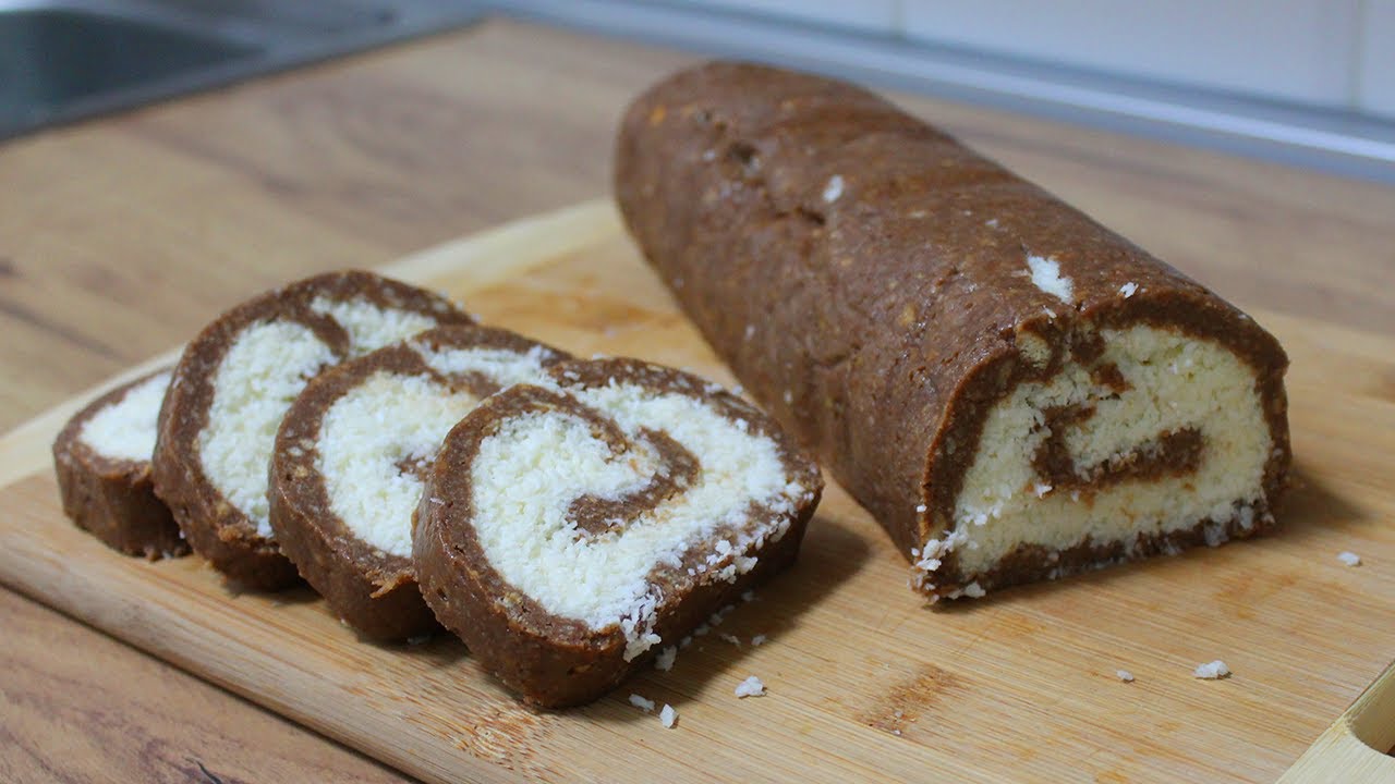 Embelsira pa pjekje - Torte rollad me kokos