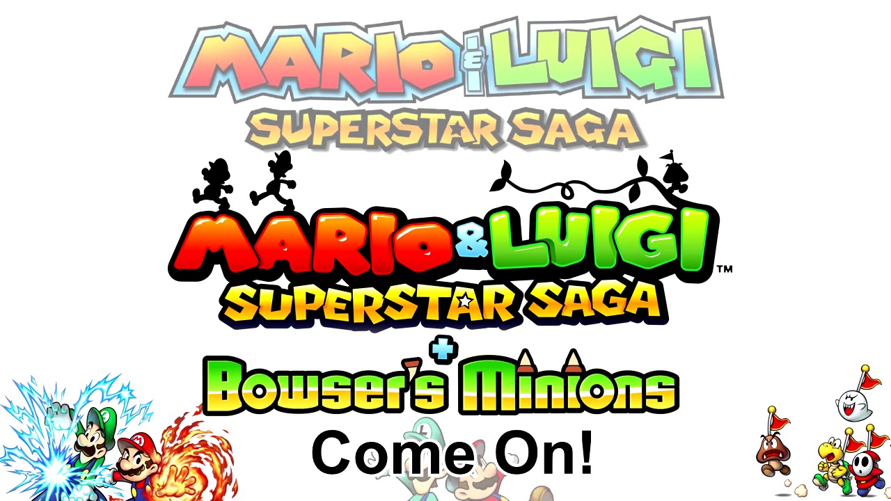 Mario & Luigi Superstar Saga GBA/3DS Come On! Mix