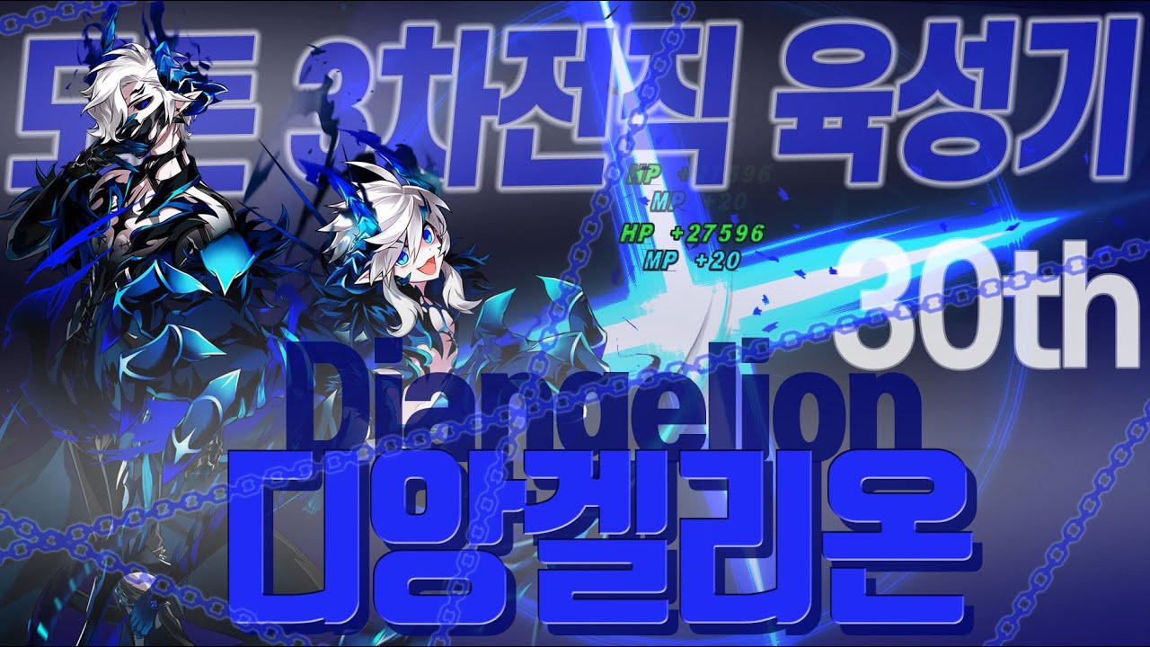 [Elsword KR/엘소드] 디앙겔리온, 무시무시한 폭주 공격으로 전부 쓸어버린다!