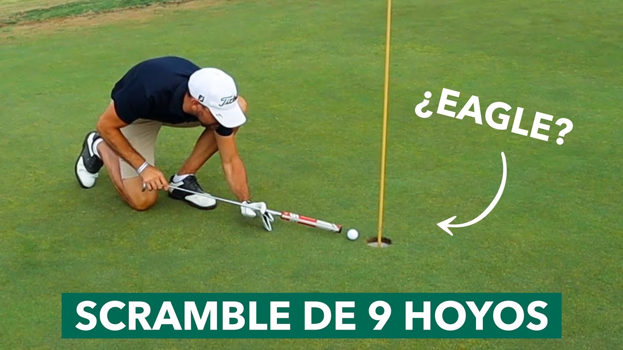 SCRAMBLE de 9 HOYOS con un HANDICAP 15 | ¿Conseguimos bajar de 38 golpes?