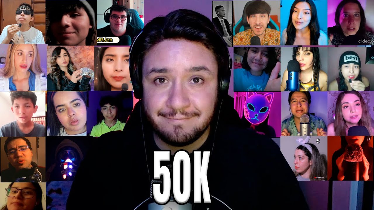 🎉ESPECIAL 50k | Mis SUSCRIPTORES hacen ASMR | SLEEPY LEGEND