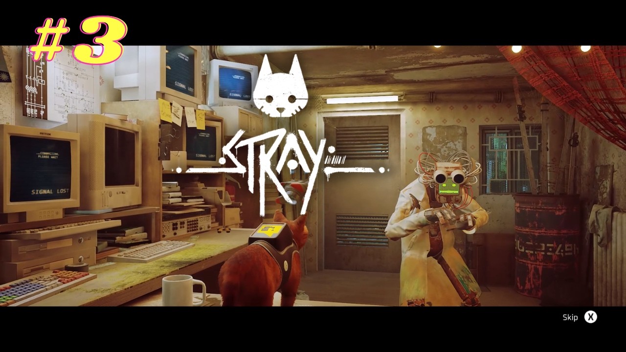 Stray | Meeting robot scientist