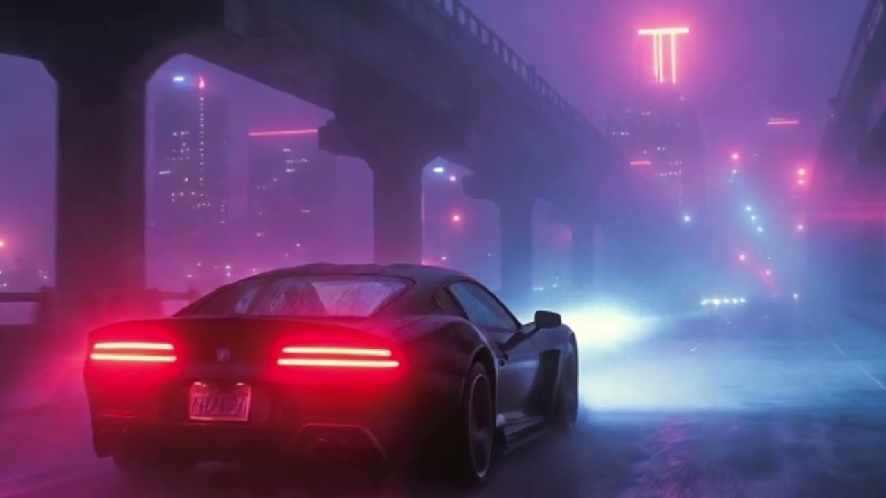 Midnight Vibes Solitary in America Night Highway