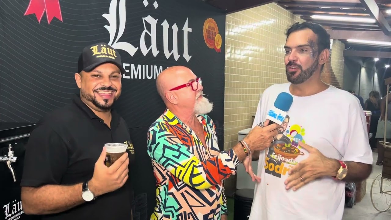 Sucesso na Festa de Alexandre Pichetto: Cerveja Laut Premium Beer, recebe elogios