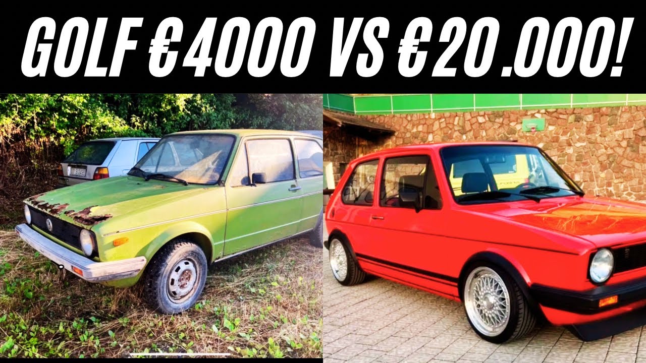 Cercasi Auto Storica Ep. 6 - VW GOLF MK1 - Dai ROTTAMI alle GTD DA MUSEO!￼