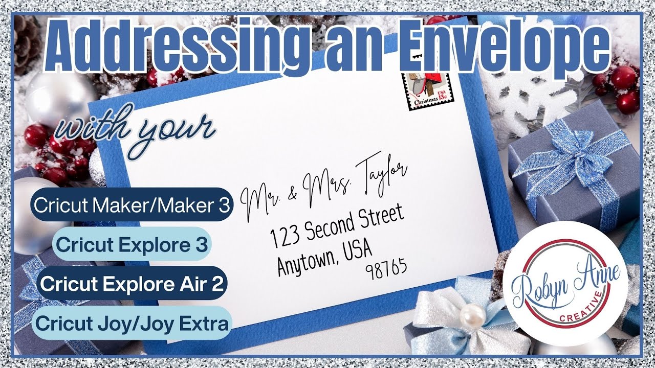 How to Address an Envelope Using Your Cricut and Cricut Design Space: Step by Step Tutorial