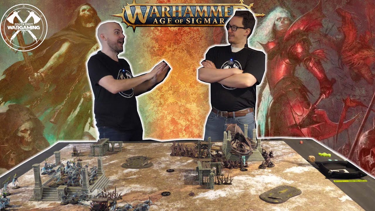 **BATTLESCROLL UPDATE** Age of Sigmar Battle report! Soulblight Vs Nighthaunt