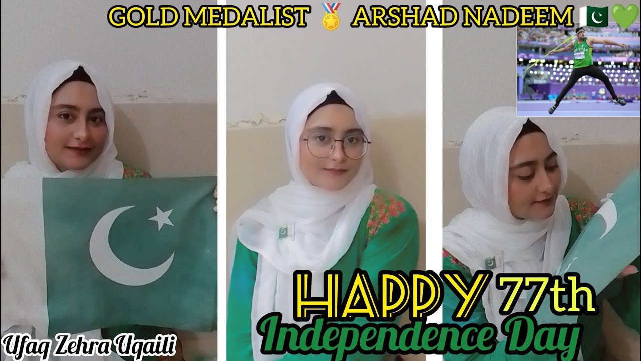 GOLD MEDALIST ARSHAD NADEEM 🇵🇰|Ufaq Zehra Uqaili #Independencday