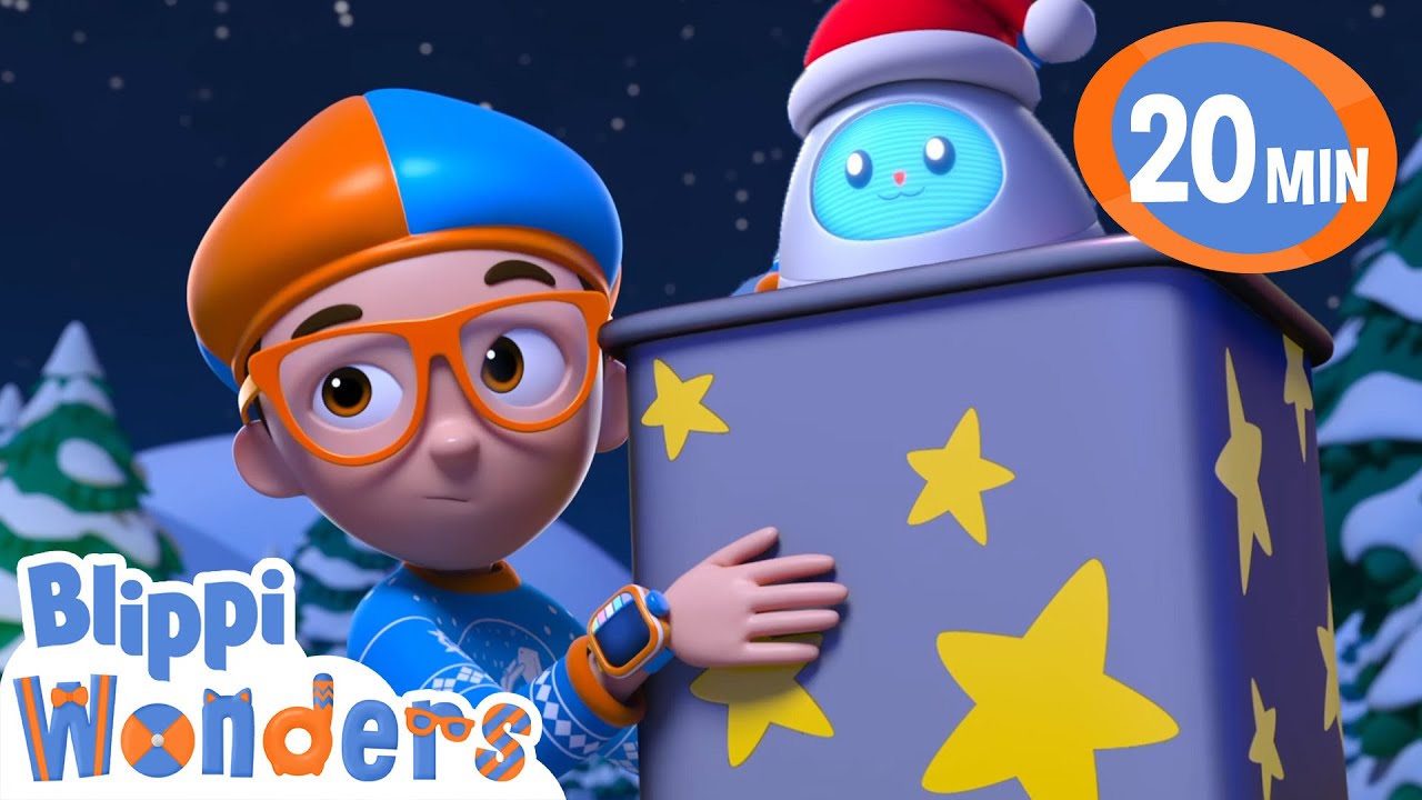 Blippi Saves Christmas! 🎅🎄 Holiday Cheer to the Rescue! | Learning Videos for Kids 🔵🟠