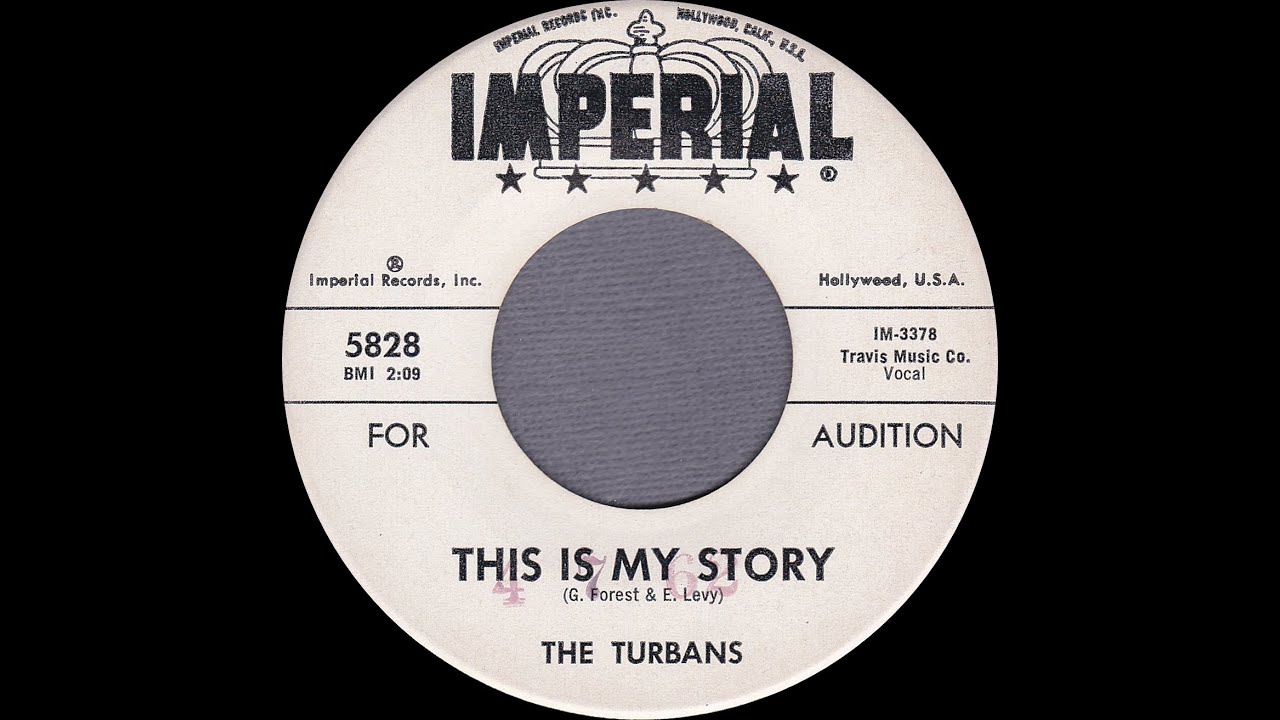 TURBANS This Is My Story (1962, Stereo)