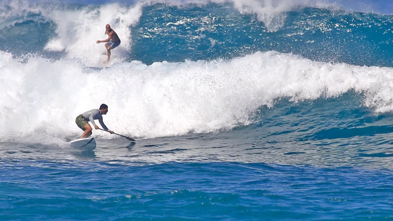 JOCKO'S North Shore Oahu Hawaii | 1/8/26 | Surfing & SUP Surfing | Perfect Mid-Winter Swell
