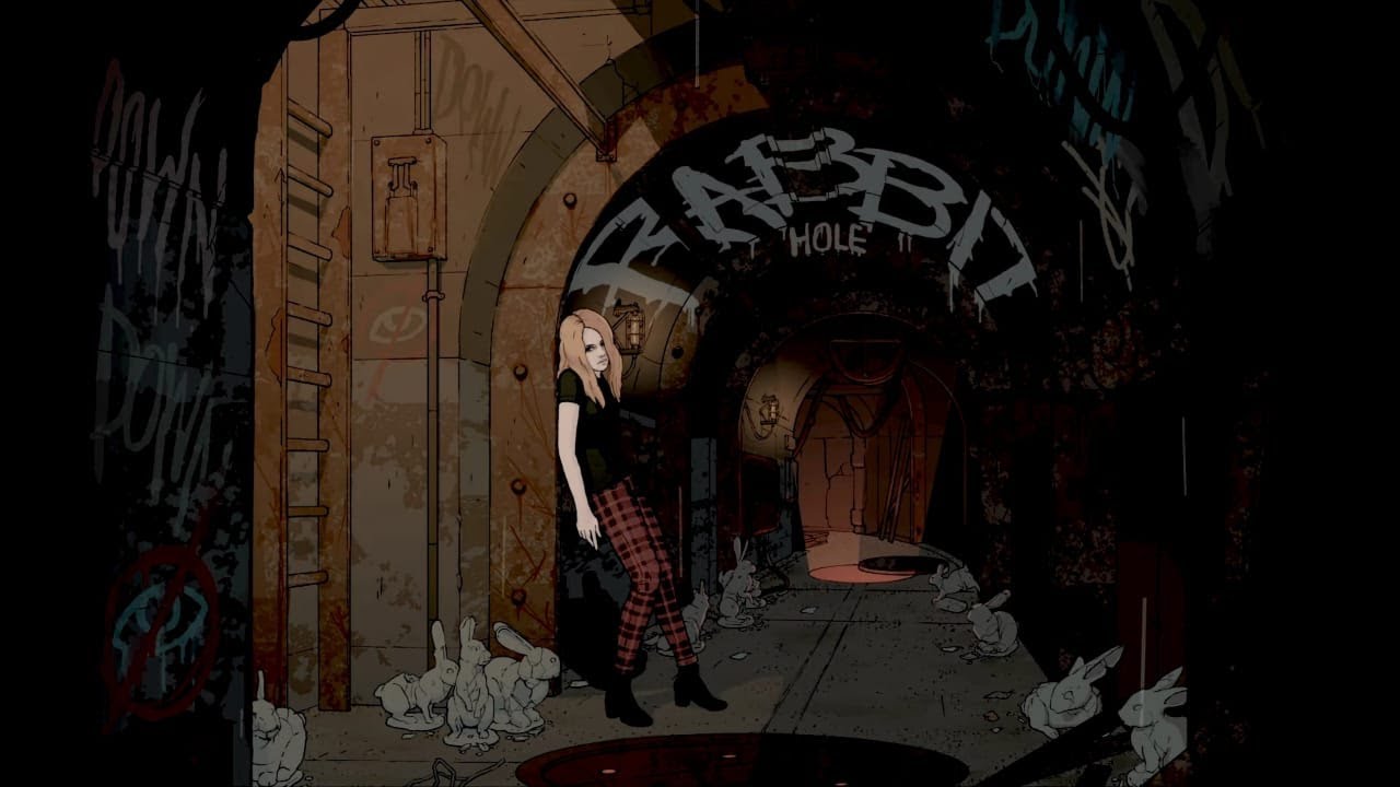 AViVA - RABBIT HOLE (instrumental + lyrics [karaokê])