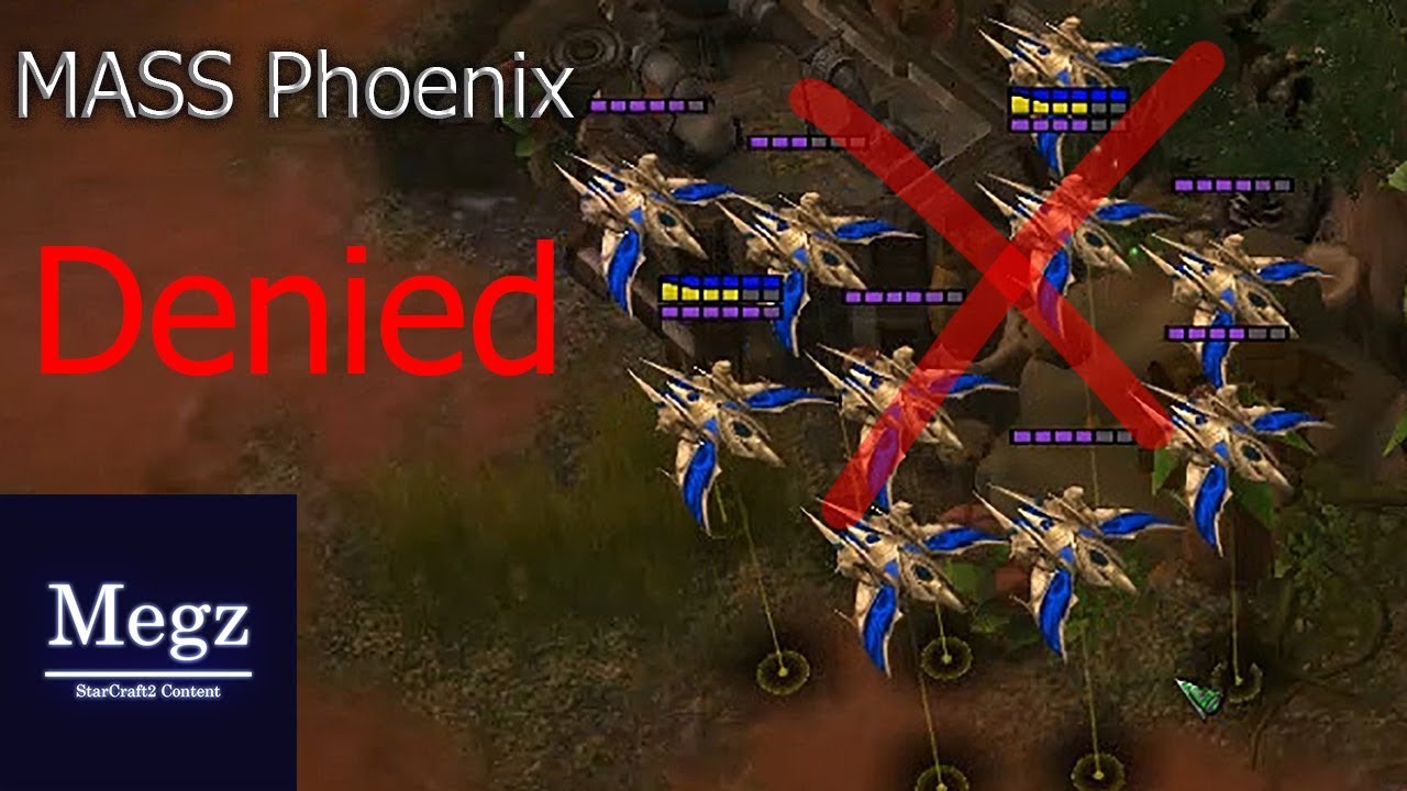 StarCraft2 : how to counter mass phoenix!!
